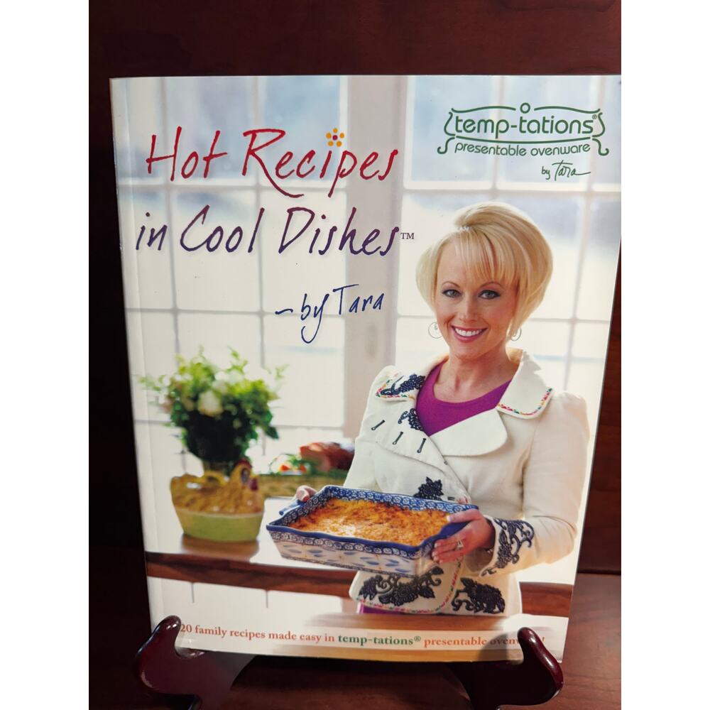 Hot Recipes in Cool Dishes by Tara McConnell Paperback 2010 QVC TEMPTATIONS
